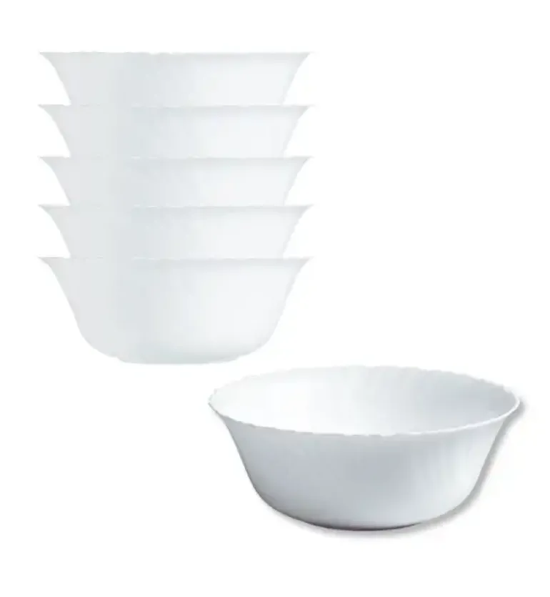 LUMINARC FESTON 6 szt. - Salaterka 25 cm / szkło hartowane