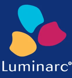 LUMINARC TRIANON Bulionówka 300 ml | 10 cm / biała / szkło hartowane