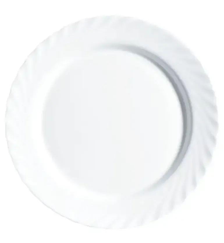 LUMINARC TRIANON Talerz płytki do serwowania półmis okrągły 31 cm / szkło hartowane