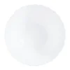 LUMINARC TRIANON WHITE OPK | Komplet obiadowy 57 el dla 18 os z salaterkami | szkło hartowane | 144