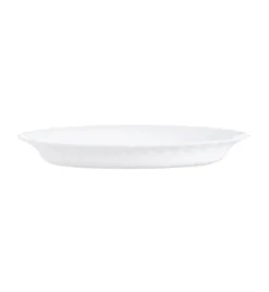 LUMINARC TRIANON WHITE Półmisek owalny 22 cm | biały | szkło hartowane | H4126