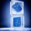 LURCH ICE FORMER Foremka na lód / 12 dużych kostek / silikon platynowy / FreeForm
