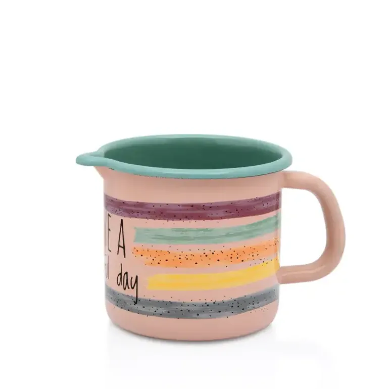 METALAC HaBD Kubek 800 ml z dziubkiem 10 cm / emalia