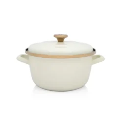 METALAC MAXIMUS PLUS Garnek 5,4 l z pokrywką 24 cm / emalia