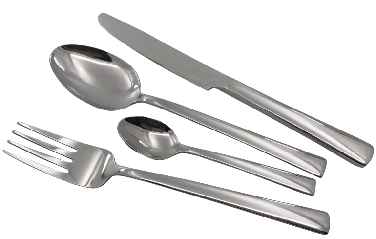 MG HOME ARYA SILVER ZESTAW SZTUĆCÓW ZE STALI NIERDZEWNEJ 24 EL / 6 OS