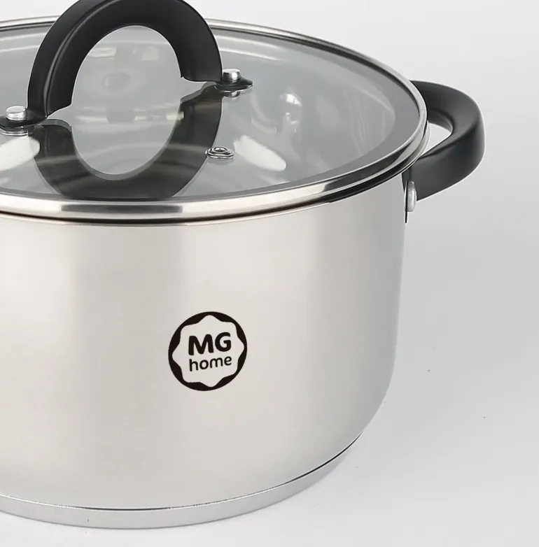 MG HOME | BLACK KOMPLET GARNKÓW 6 EL. / STAL NIERDZEWNA