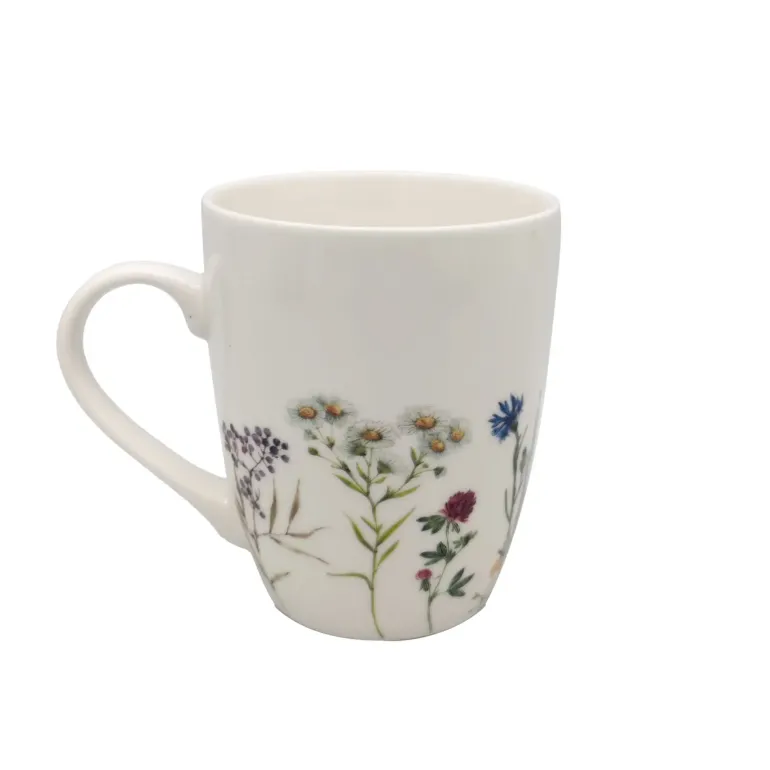 MG HOME | KWIATY ZESTAW SERWIS OBIADOWO KAWOWY Z PORCELANY 30 EL MIX