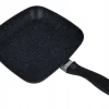 MG HOME MARBLE PATELNIA GRILLOWA ALUMINIOWA 24 CM