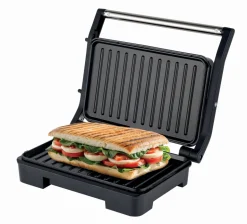 MG HOME Mini Grill elektryczny panini 1000W / srebrny