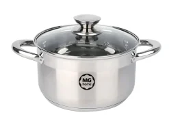 MG HOME | MODERNO STEEL BRUSHED KOMPLET GARNKÓW 9 EL.