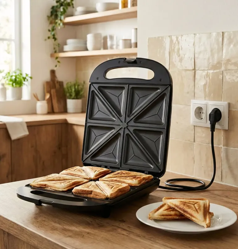 MG HOME Opiekacz XXL na 4 kanapki / tosty