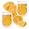 MG HOME Renza Origami Zestaw szklanek 2x300 ml / borokrzemowe