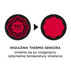 MG HOME | THERMO SENSOR KOMPLET 2 PATELNI ALUMINIOWYCH 24/28 CM