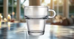 MG HOME TORRE ZESTAW SZKLANEK DO SZTAPLOWANIA 6x250 ML