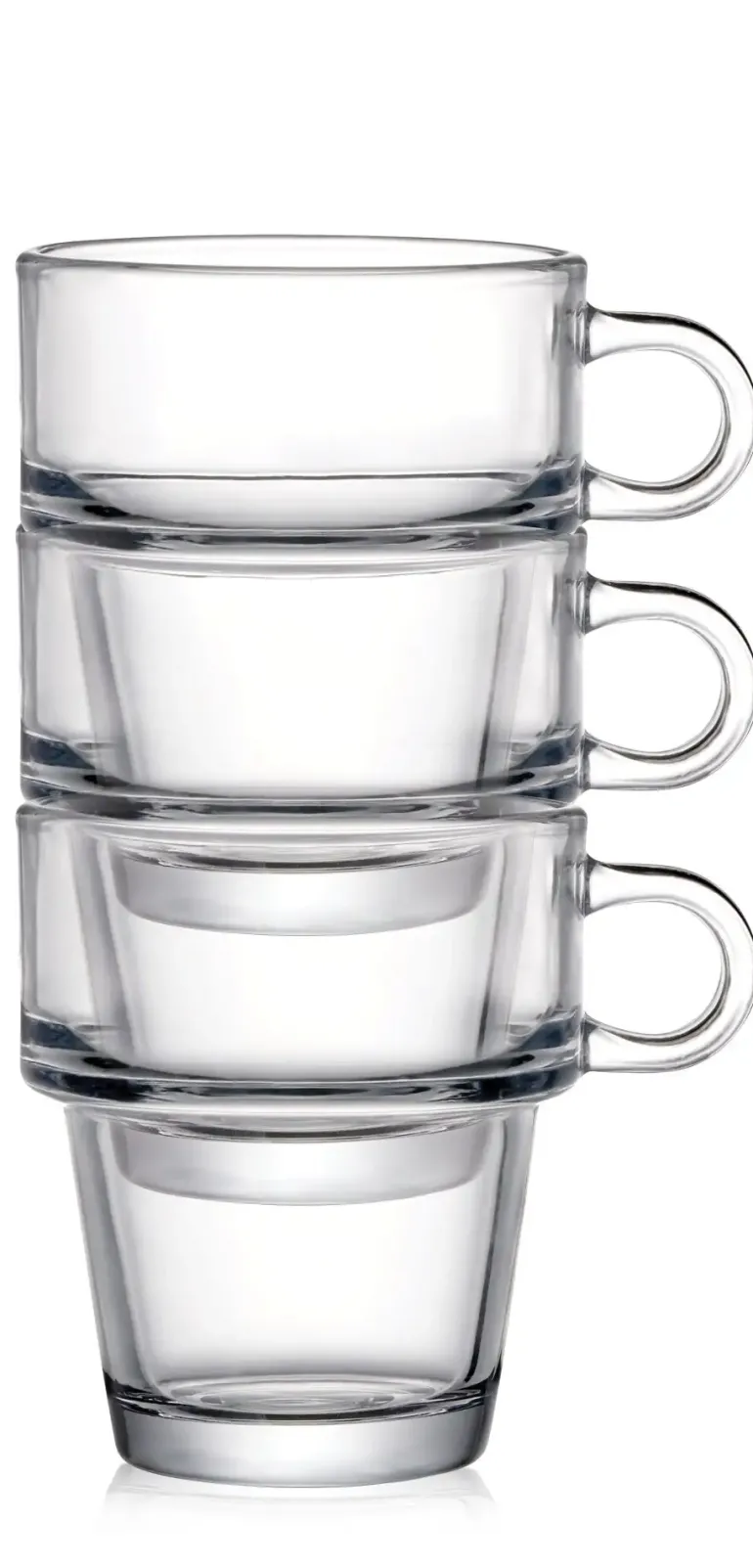 MG HOME TORRE ZESTAW SZKLANEK DO SZTAPLOWANIA 6x250 ML