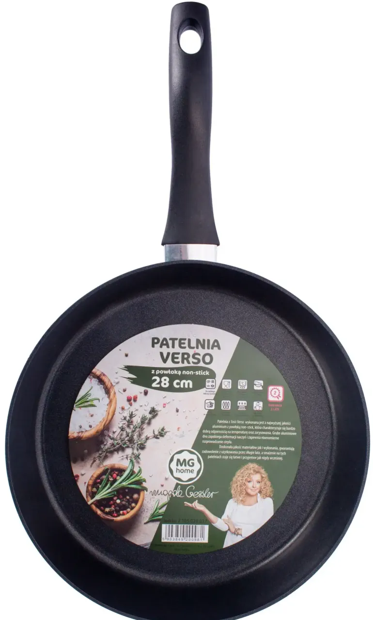 MG HOME | VERSO PATELNIA 28 CM / NIEPRZYWIERAJĄCA