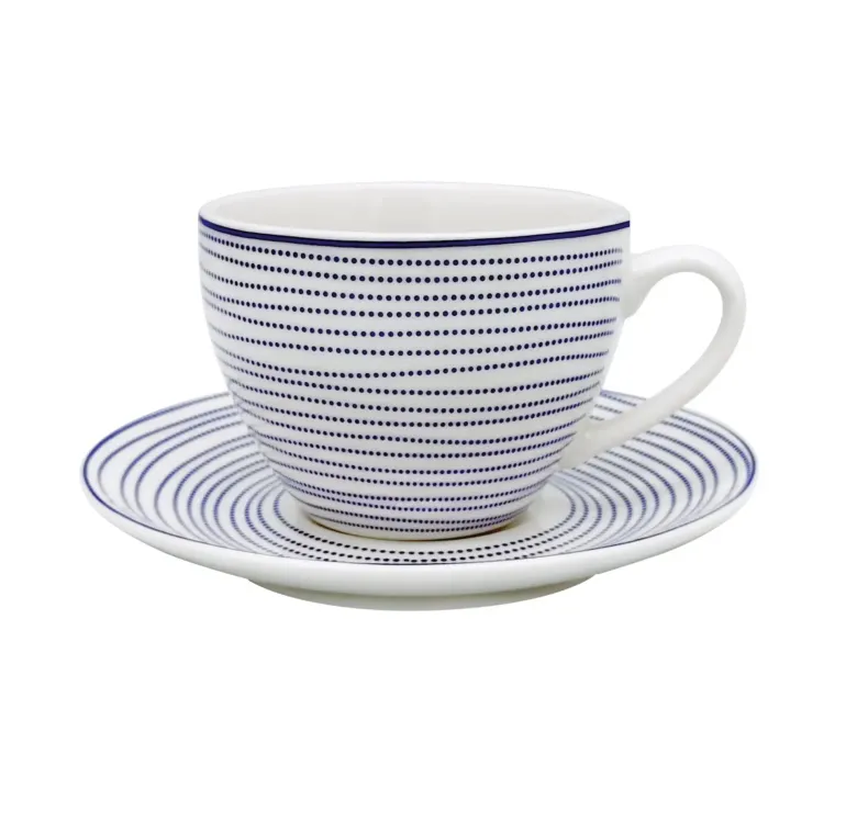 MG HOME | ZESTAW KAWOWY Z PORCELANY MAREA 4x240 ml