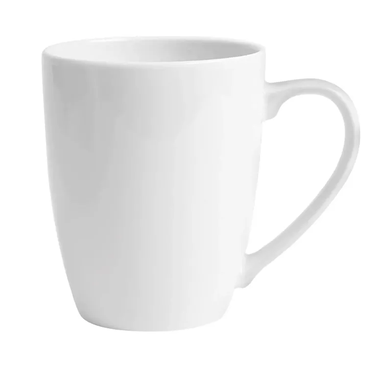 MG HOME | ZESTAW KUBKÓW PORCELANOWYCH CLASSIC 6x360 ml