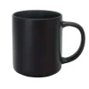 MG HOME | ZESTAW KUBKÓW Z KAMIONKI ARTENA BLACK 6x400 ml