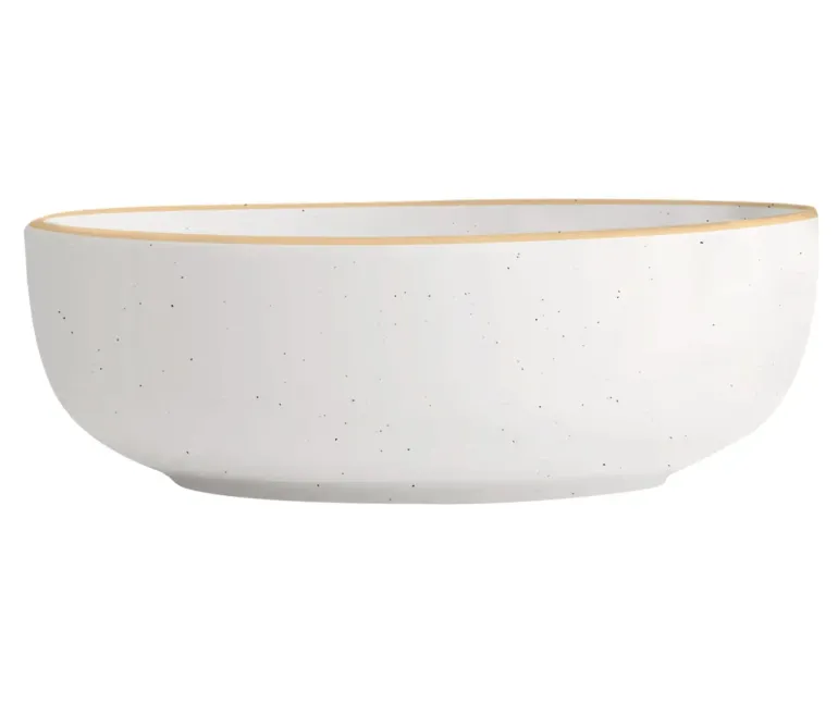MG HOME | ZESTAW OBIADOWY Z KAMIONKI ARTENA WHITE 12 EL / 4 OS