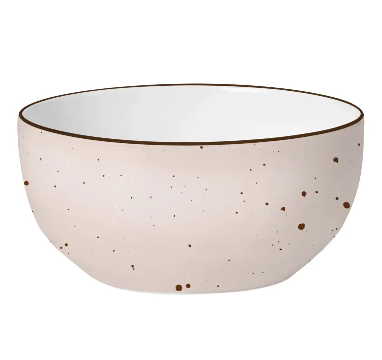 MG HOME ZESTAW OBIADOWY Z PORCELANY GEMMA PINK 12 EL / 4 OS