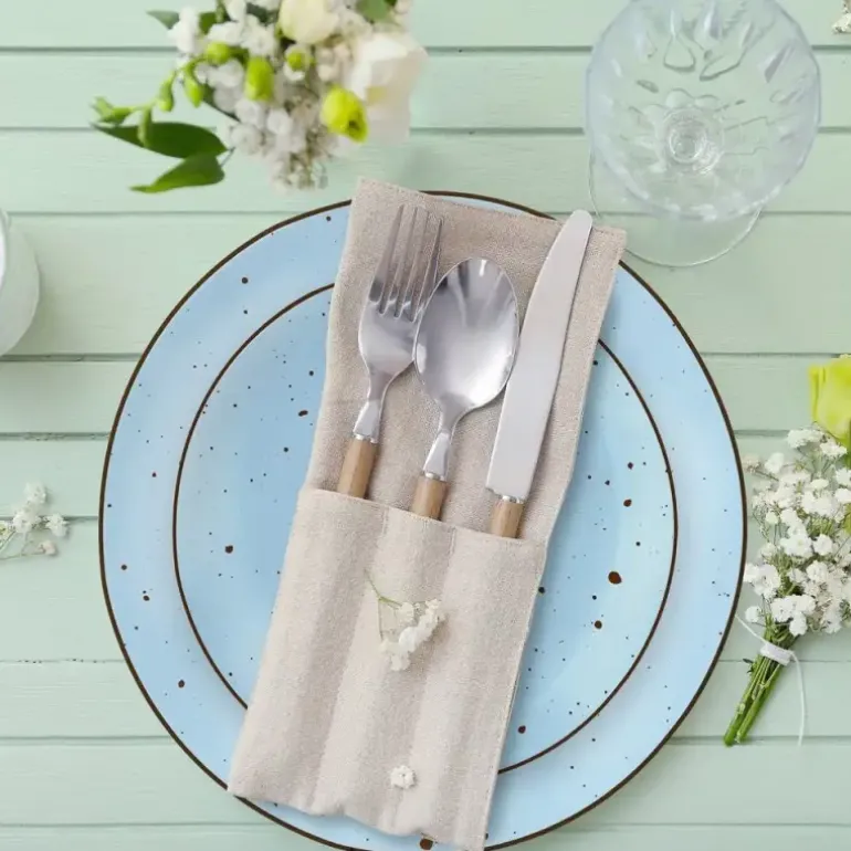 MG HOME | ZESTAW OBIADOWY Z PORCELANY GEMMA BLUE 36 EL / 12 OS