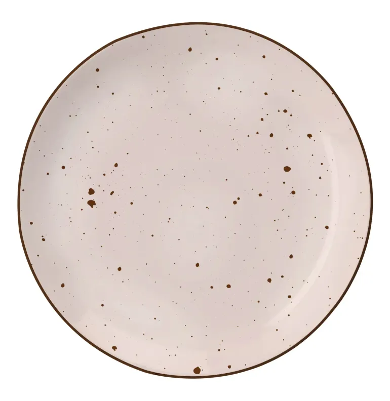 MG HOME | ZESTAW OBIADOWY Z PORCELANY GEMMA PINK 54 EL / 18 OS