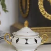 ĆMIELÓW ALASKA G539 DAMA KIER Cukiernica 250 ml / porcelana