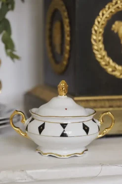 ĆMIELÓW ALASKA G539 DAMA KIER Cukiernica 250 ml / porcelana