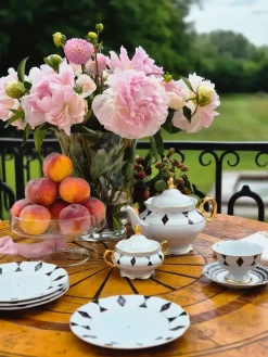 ĆMIELÓW ALASKA G539 DAMA KIER Cukiernica 250 ml / porcelana