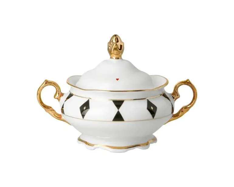 ĆMIELÓW ALASKA G539 DAMA KIER Cukiernica 250 ml / porcelana