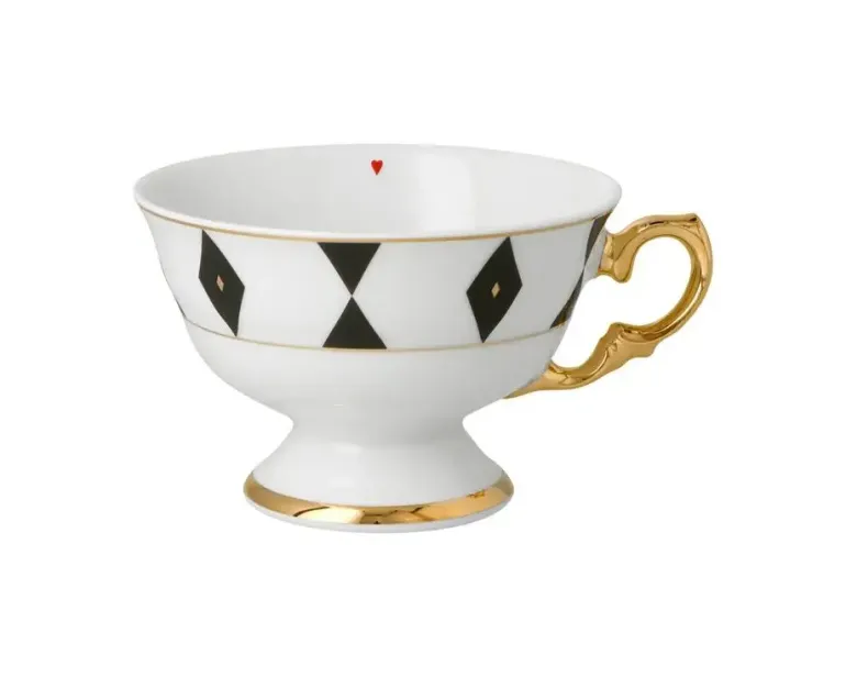 ĆMIELÓW ALASKA G539 DAMA KIER Filiżanka niska 180 ml / na nodze / porcelana