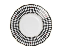 ĆMIELÓW ALASKA G539 DAMA KIER Spodek pod filiżankę 14 cm / duże kółko / porcelana