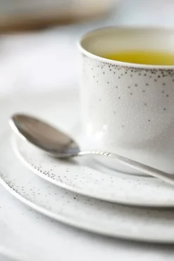 ĆMIELÓW JENNY G856 PEARLS Zestaw kawowy 22 el / 6 osób / porcelana