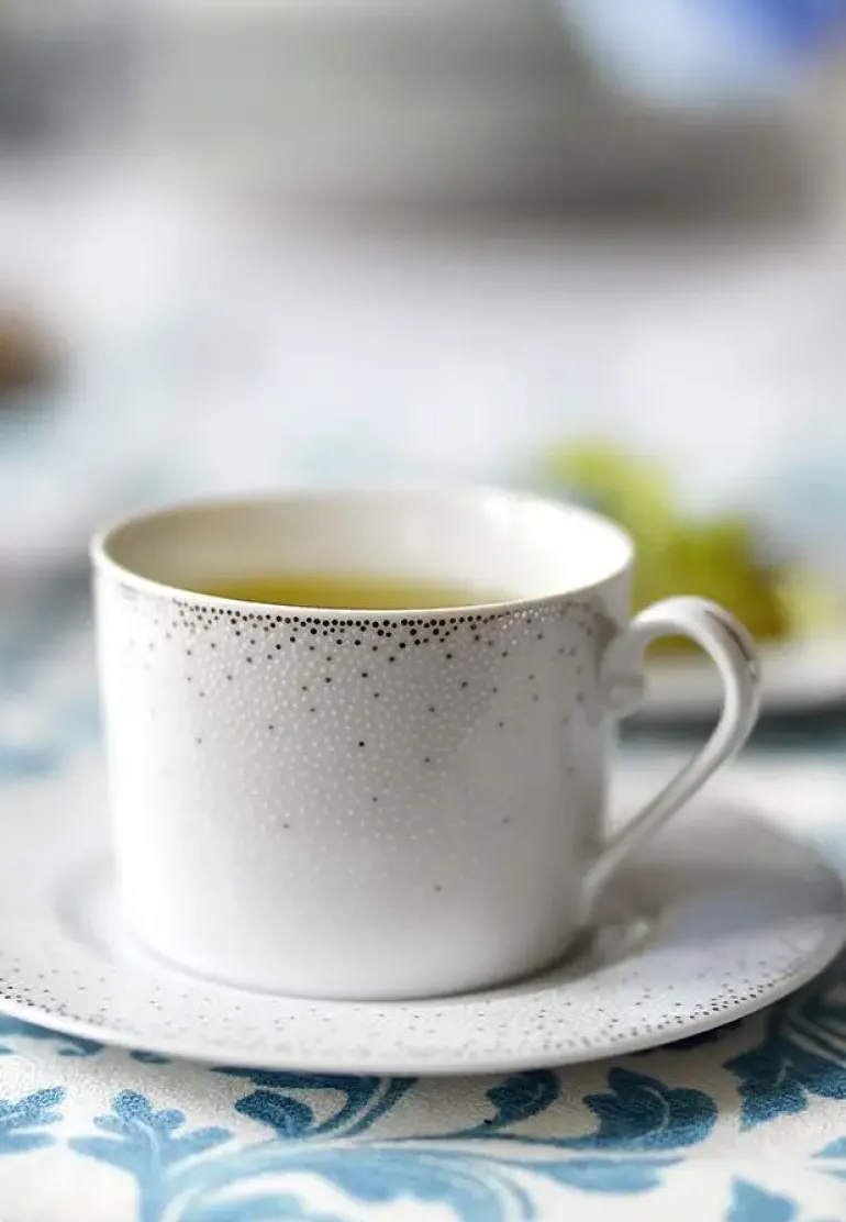 ĆMIELÓW JENNY G856 PEARLS Zestaw kawowy 22 el / 6 osób / porcelana
