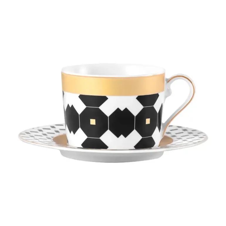 ĆMIELÓW JENNY G892 PIERROT Zestaw kawowy 3 el dla 1 osoby / porcelana