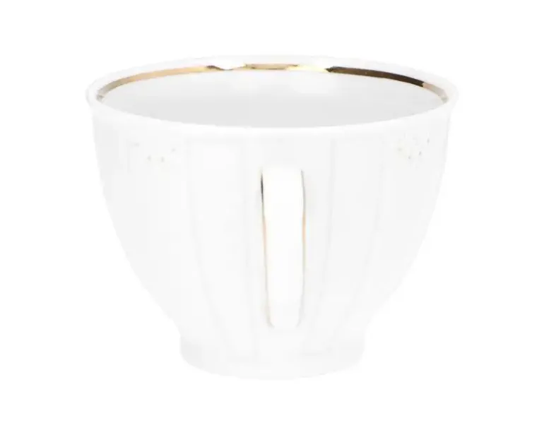 ĆMIELÓW OKTAWA G311 KORONKOWA FINEZJA Zestaw kawowy / do herbaty 18 el / 6 osób / porcelana