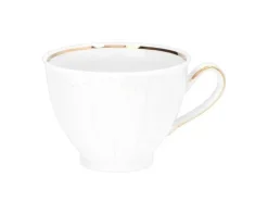ĆMIELÓW OKTAWA G311 KORONKOWA FINEZJA Zestaw kawowy / do herbaty 18 el / 6 osób / porcelana