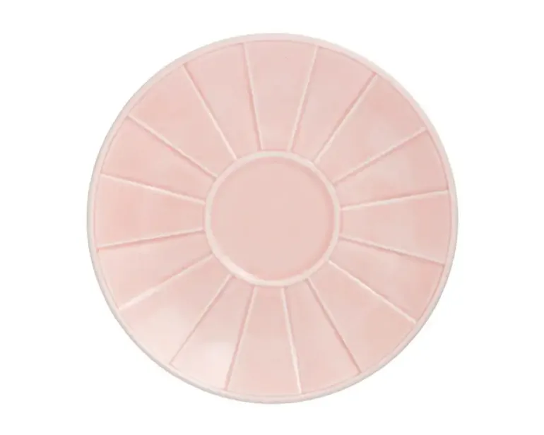 ĆMIELÓW OKTAWA GL01 KORALOWA Spodek pod filiżankę 15,7 cm / porcelana