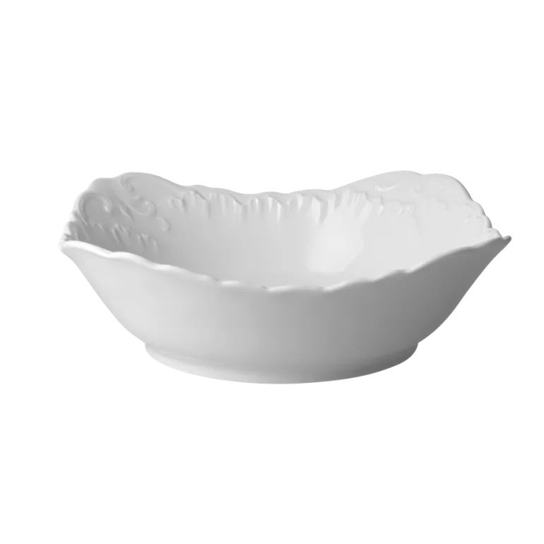 ĆMIELÓW ROCOCO 0001 MARIA Salaterka kwadratowa 24 cm / porcelana