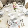 ĆMIELÓW ROCOCO 3604 ZŁOTA LINIA Zestaw obiadowy 18 el / 6 osób / porcelana