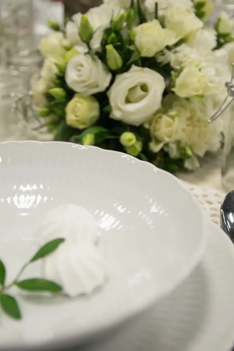 ĆMIELÓW SOFIA 0001 BIAŁA Zestaw obiadowy 36 el / 12 osób / porcelana