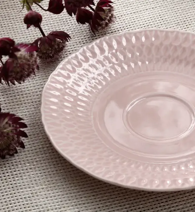 ĆMIELÓW SOFIA LB07 RÓŻANA Spodek pod filiżankę 15,7 cm / porcelana