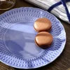 ĆMIELÓW SOFIA LB03 SZAFIROWA Zestaw obiadowy 18 el / 6 osób / porcelana