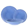 ĆMIELÓW SOFIA LB03 SZAFIROWA Zestaw obiadowy 36 el / 12 osób / porcelana