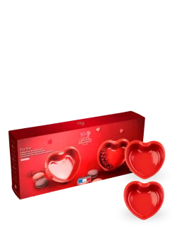 PEUGEOT APPOLIA Naczynia ceramiczne serce 350 ml 2 szt.