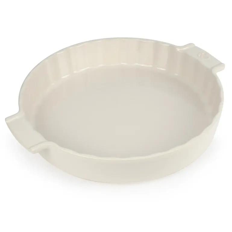 PEUGEOT APPOLIA Naczynie do tarty / 28 cm / ecru