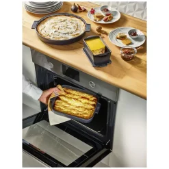 PEUGEOT APPOLIA Naczynie do tarty / 28 cm / szare