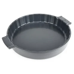 PEUGEOT APPOLIA Naczynie do tarty / 28 cm / szare