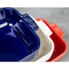 PEUGEOT APPOLIA Naczynie kwadratowe / 21 cm / niebieskie